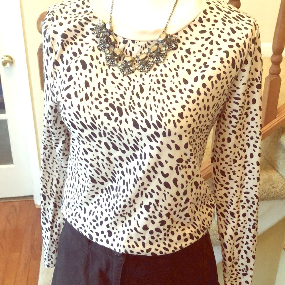 Leopard Longsleeves Shirt